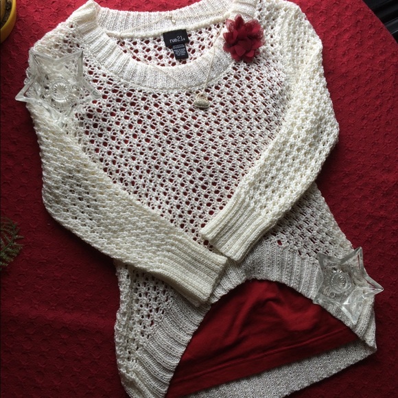 Rue21 Sweaters - 10/$13! 🍂Crochet/Knit Sweater❄️